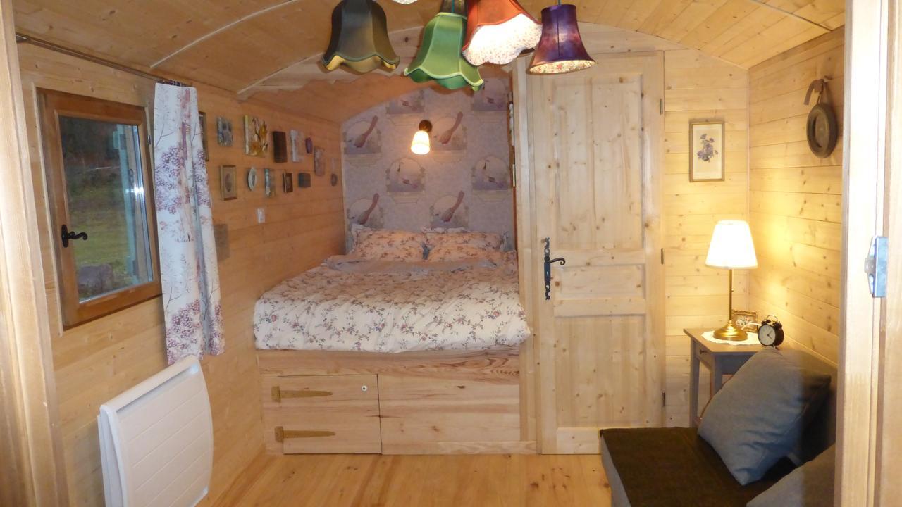 Bed and Breakfast Roulottes Django et Bella à Gueberschwihr Extérieur photo