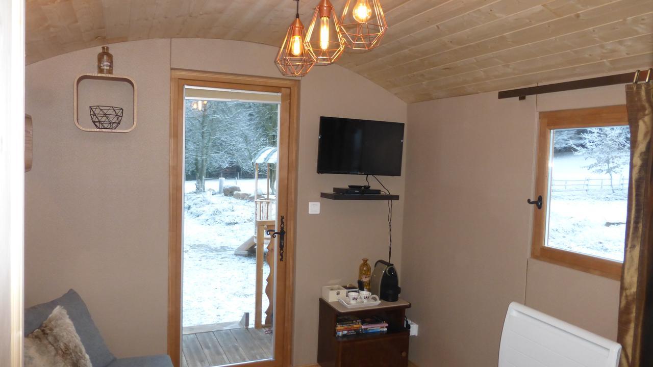 Bed and Breakfast Roulottes Django et Bella à Gueberschwihr Extérieur photo